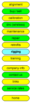 heavy machine and tool rigging transportation and assembly